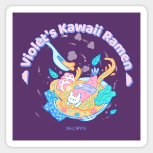 Violet's Ramen Shop Sticker